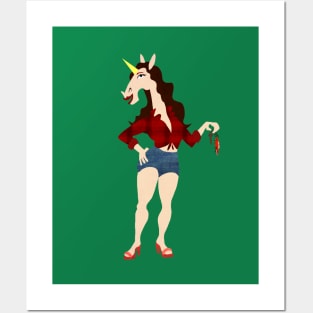 Daisy Unicorn Posters and Art